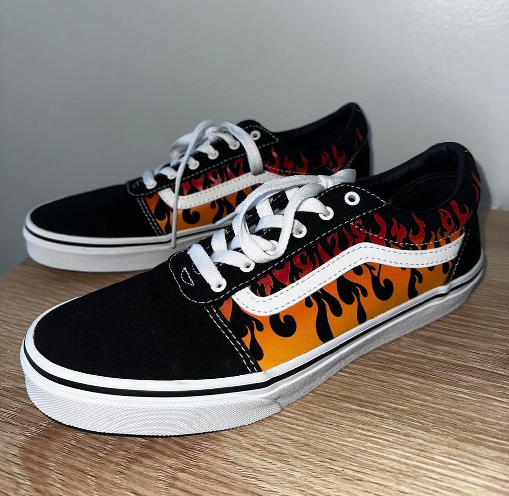 Vans Flames Shoes