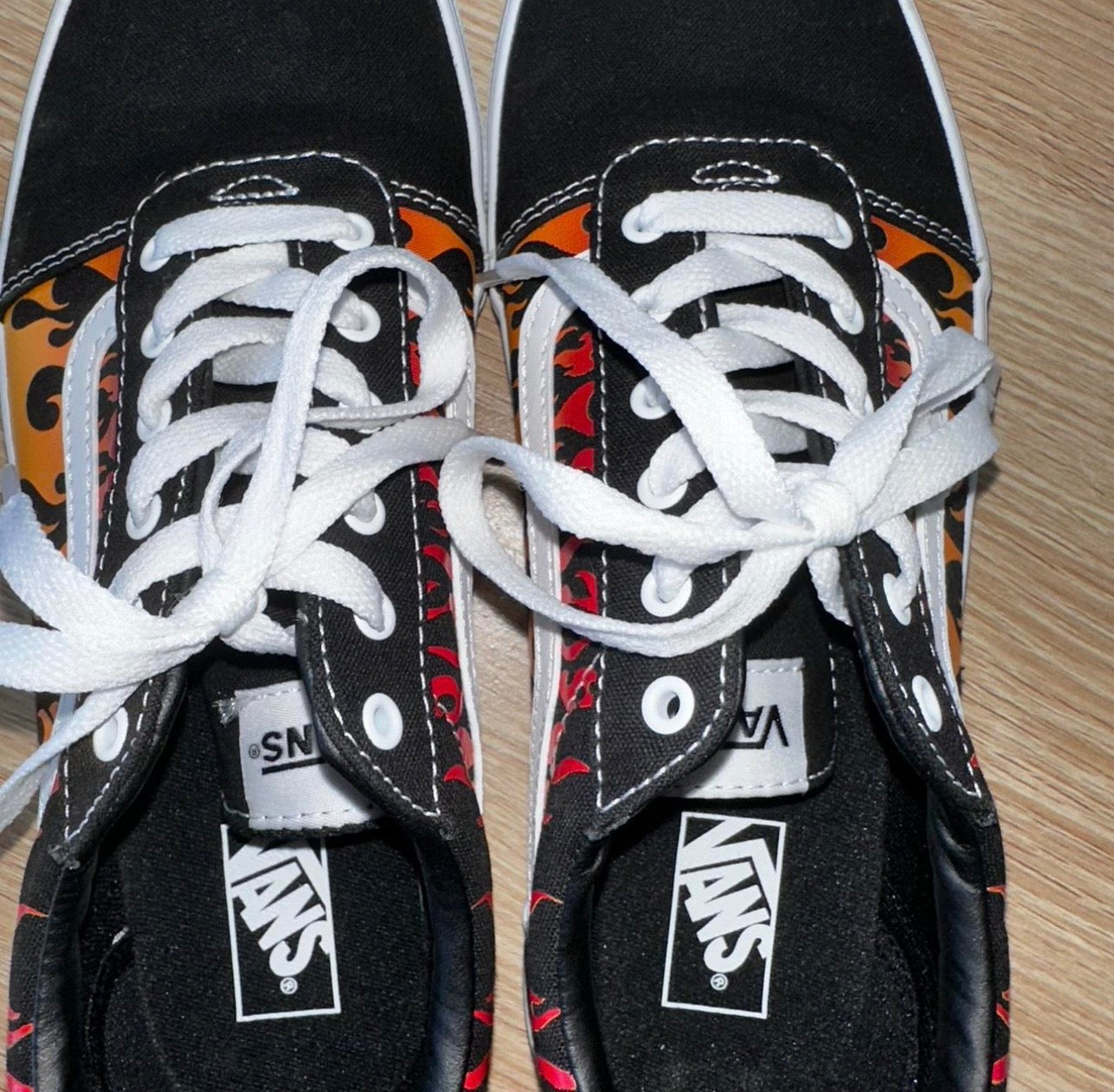 Vans Flames Shoes