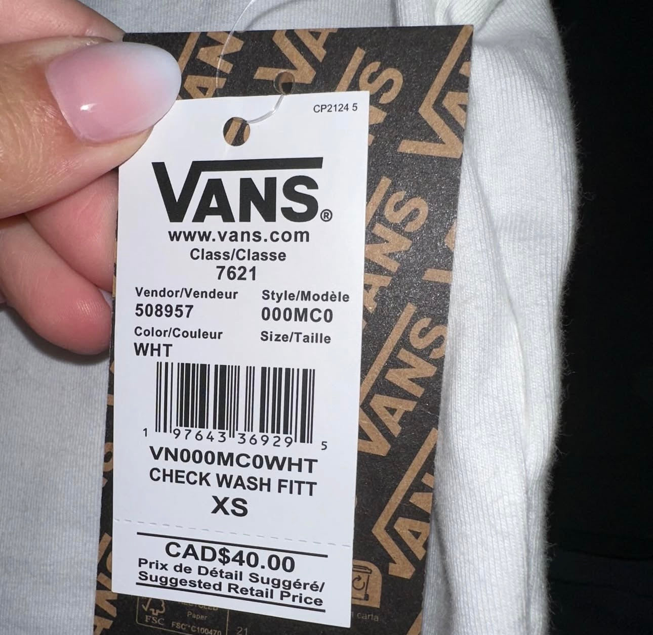 Vans Crop Top